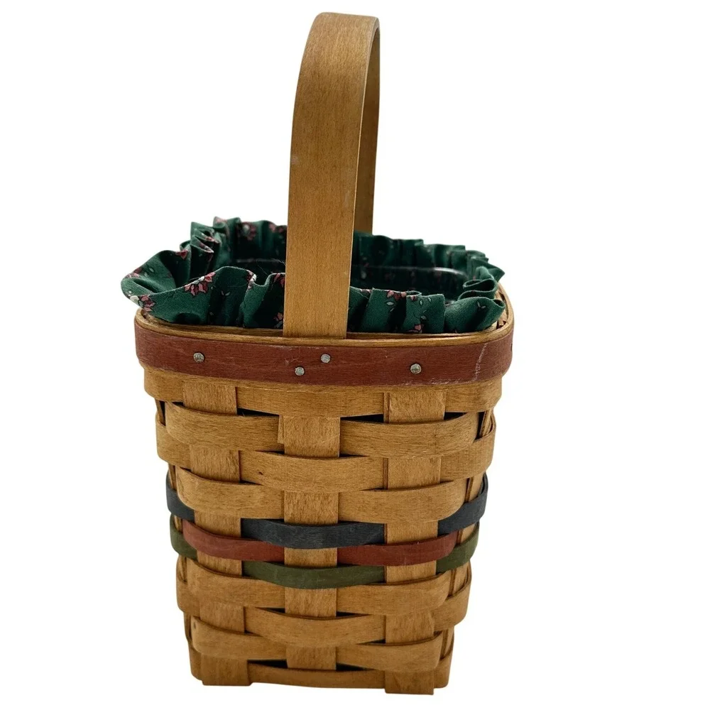 Vintage Longaberger Shades of Autumn Bittersweet Basket 1992‎ Liner Protector
